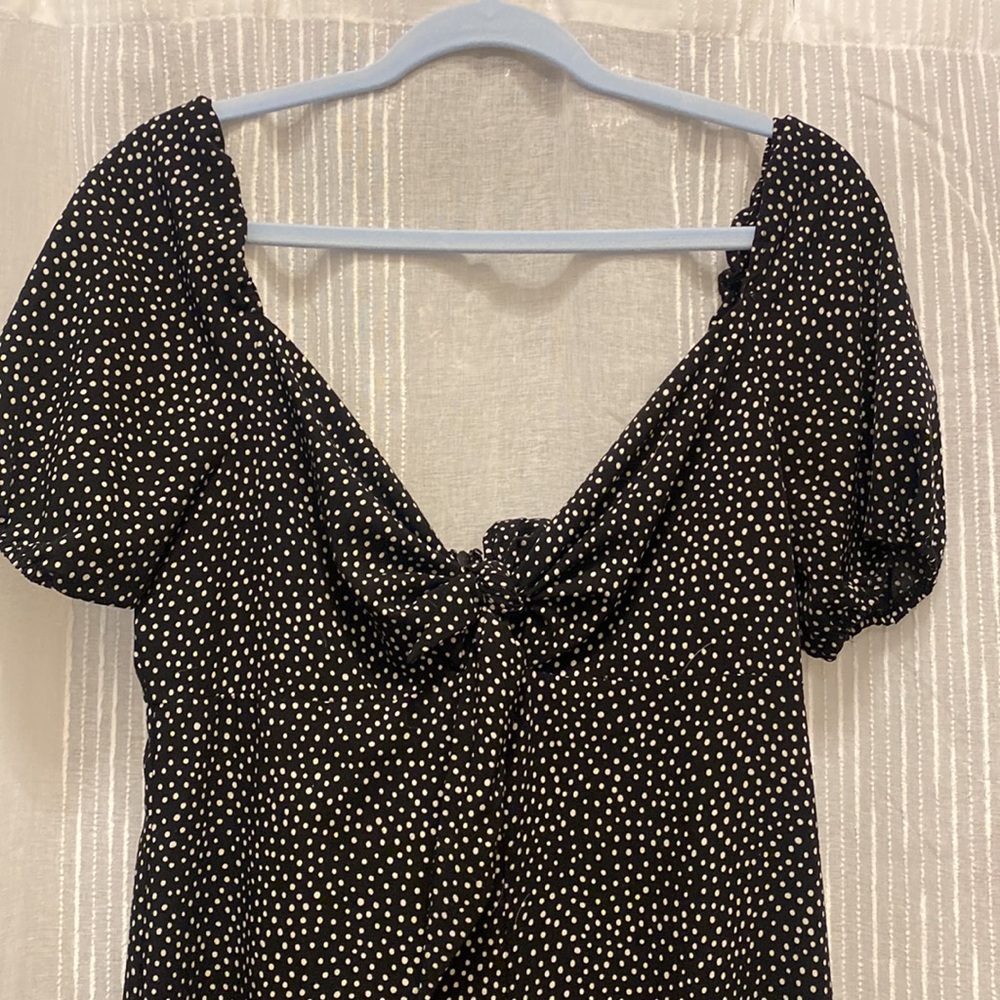 Polka dot jumpsuit